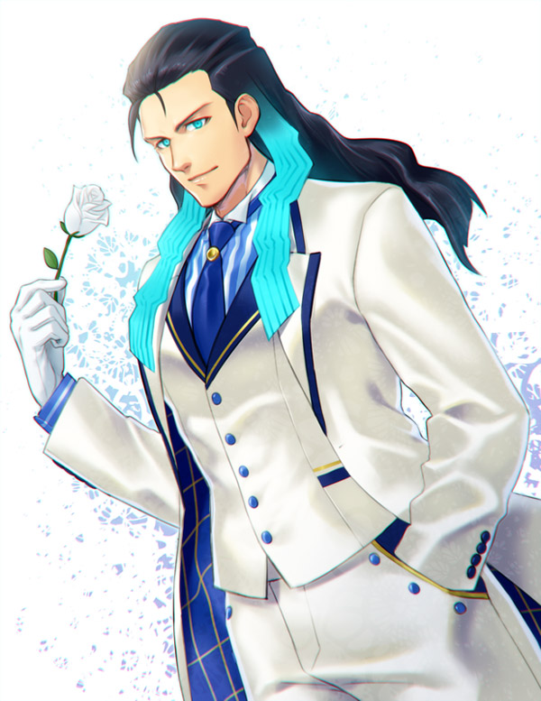 arthur pendragon and nikola tesla (fate and 1 more) drawn by zanshi