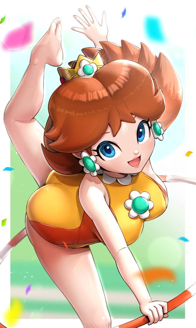 princess daisy (mario and 2 more) drawn by gonzarez