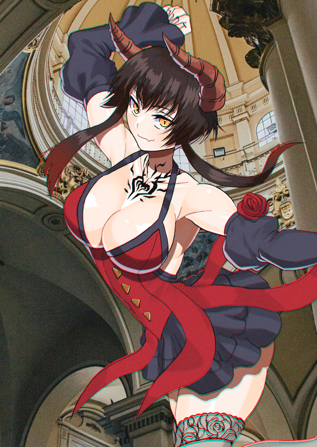 eliza (tekken and 1 more) drawn by akisu_k