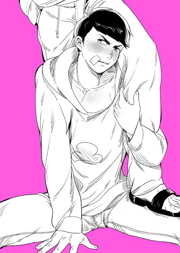 matsuno karamatsu and matsuno ichimatsu (osomatsu and 1 more) drawn by morosuke_(25neco5656)