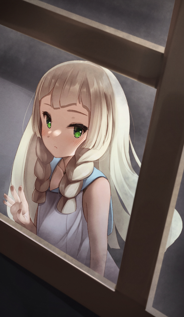 lillie (pokemon and 1 more) drawn by oren_(770len)
