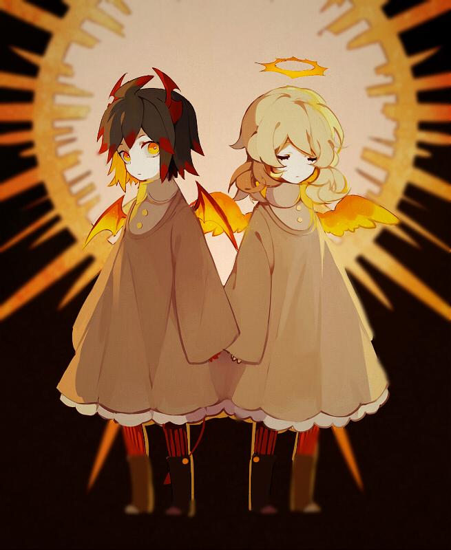 ivlis and igls unth (funamusea and 1 more) drawn by papper-d