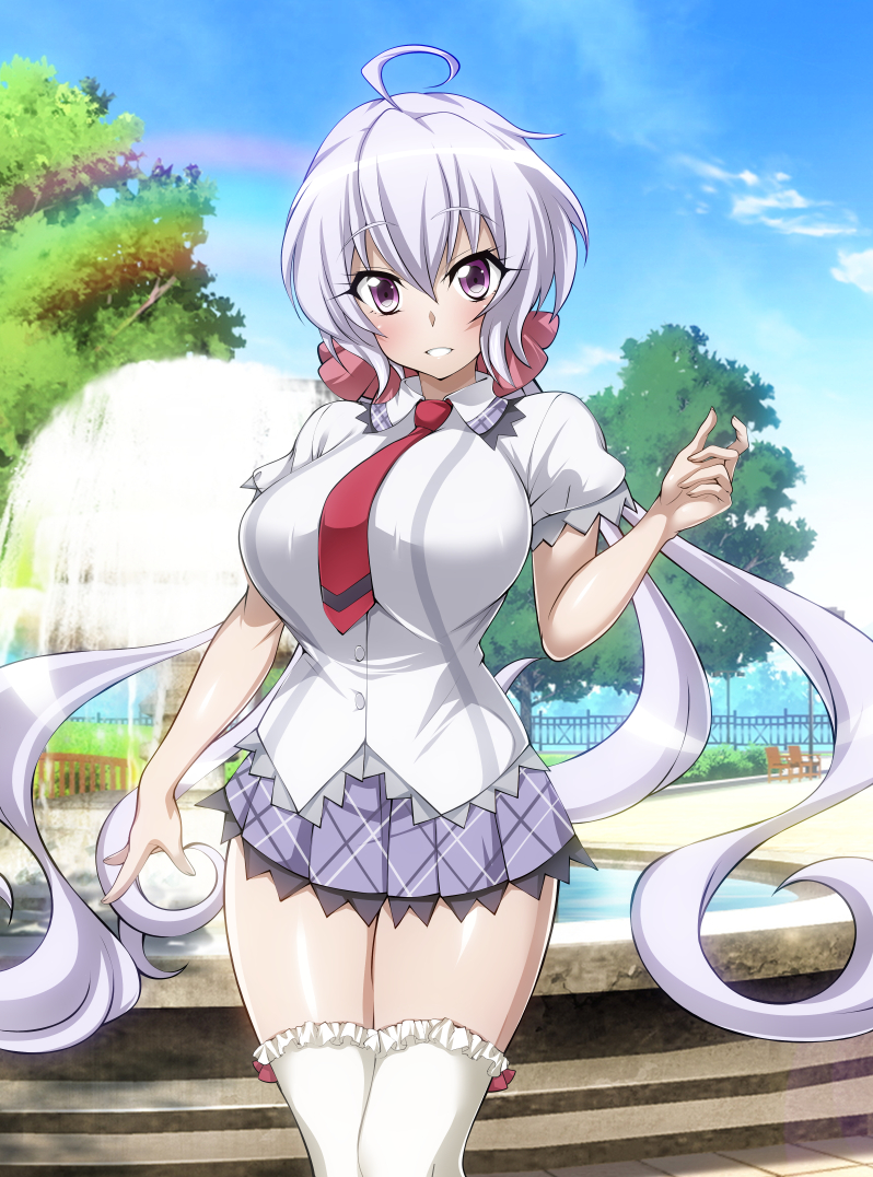 yukine chris (senki zesshou symphogear) drawn by amanatsu_mikan