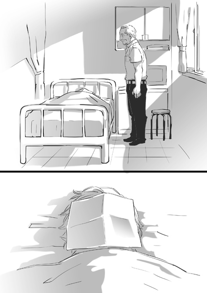ooishi ken'ichirou and miyabe matsuno (eien no zero) drawn by narayamanta