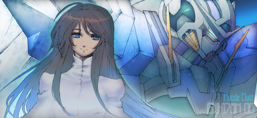 gundam exia and exia (gundam and 1 more) drawn by illim00