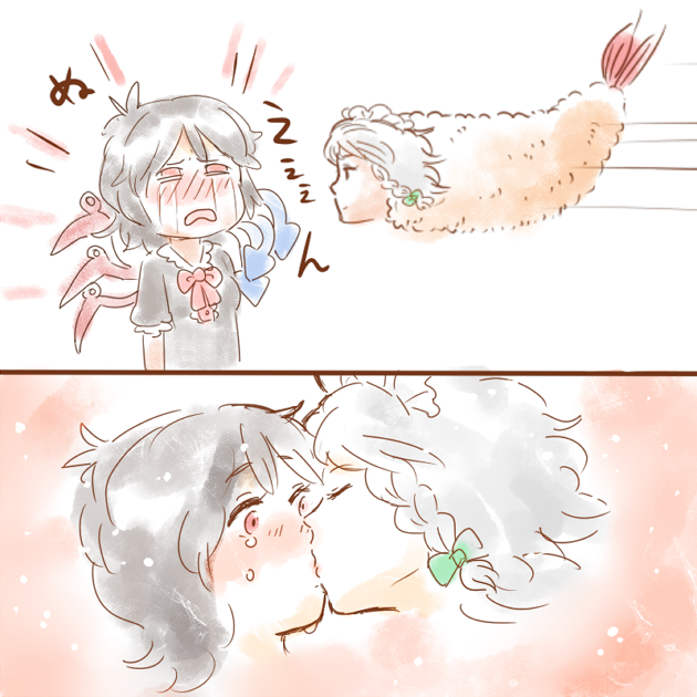 izayoi sakuya and houjuu nue (touhou) drawn by tsuga