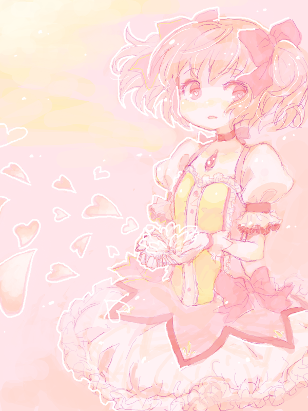 kaname madoka (mahou shoujo madoka magica) drawn by itsuki_(otsugei)