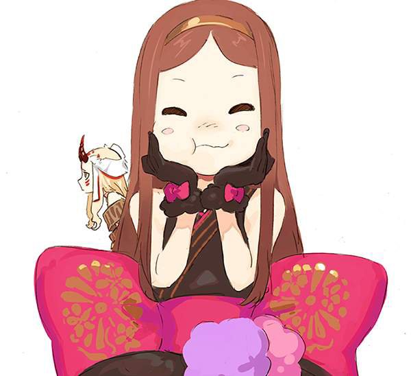 ibaraki douji and chacha (fate and 1 more) drawn by pako_(pakosun)