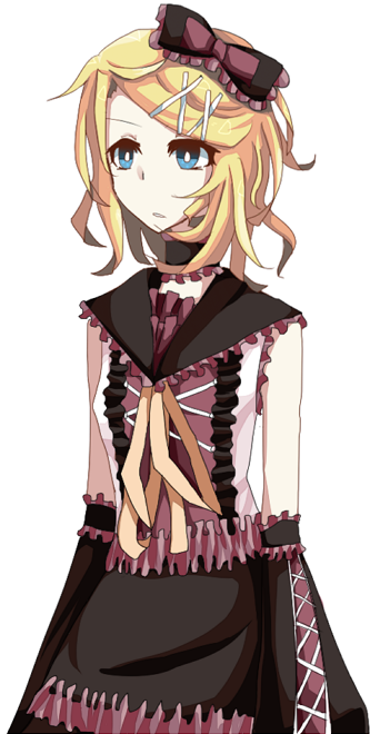 kagamine rin (vocaloid and 1 more) drawn by kream_(faljaf)