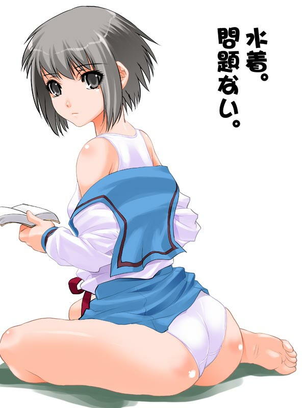 nagato yuki (suzumiya haruhi no yuuutsu) drawn by shinama