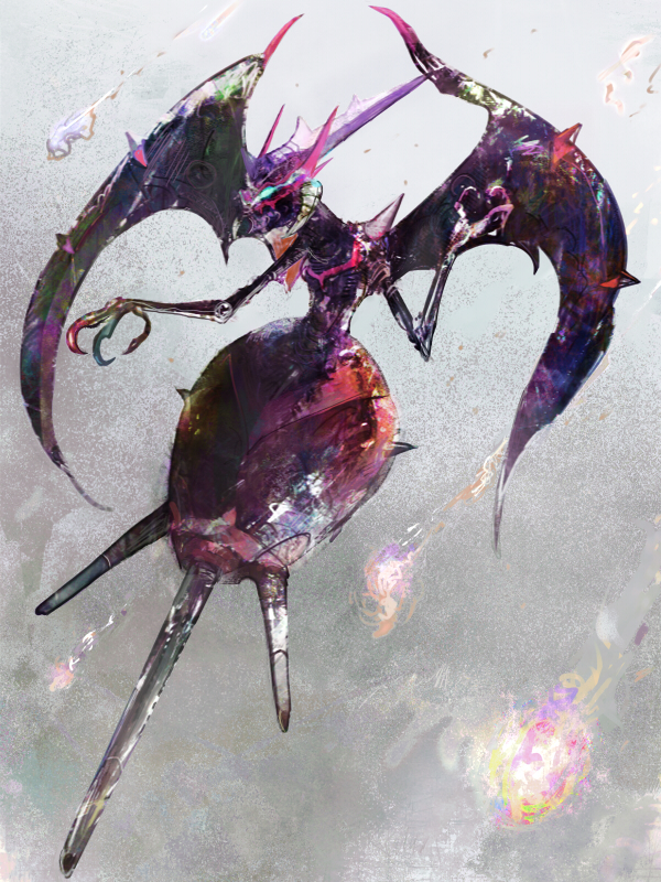 naganadel (pokemon and 1 more) drawn by byte_(grunty-hag1)