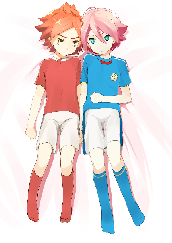 kiyama hiroto and nagumo haruya (inazuma eleven) drawn by eka_eri