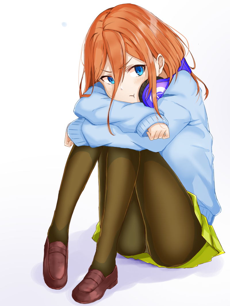 nakano miku (go-toubun no hanayome) drawn by madamudesu