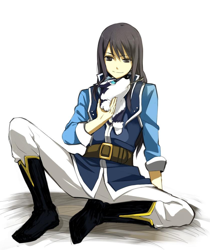 yuri lowell and repede (tales of and 2 more) drawn by nanamura