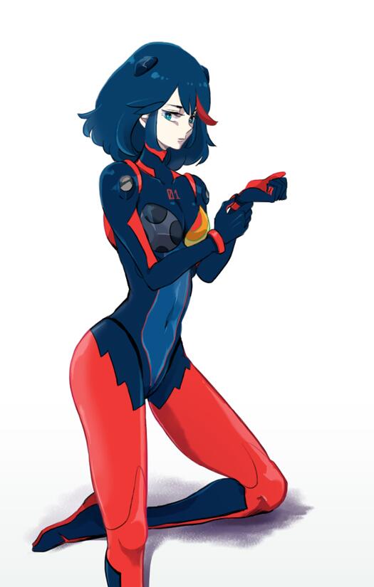 matoi ryuuko and senketsu (neon genesis evangelion and 1 more) drawn by oto-010