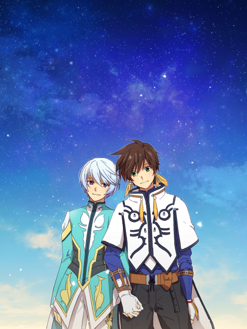 sorey and mikleo (tales of and 1 more) drawn by moichobi