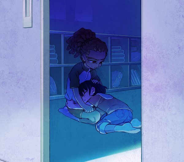 kidou yuuto and otonashi haruna (inazuma eleven) drawn by dedede