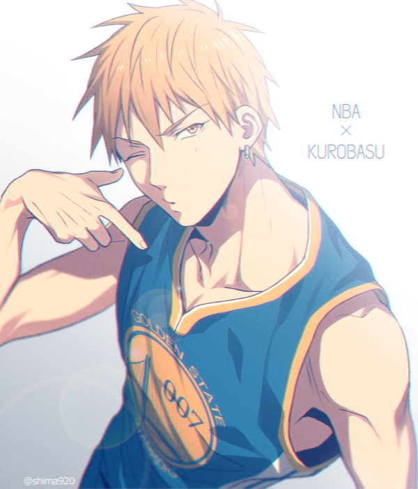 kise ryouta (kuroko no basuke and 2 more) drawn by mashima_shima