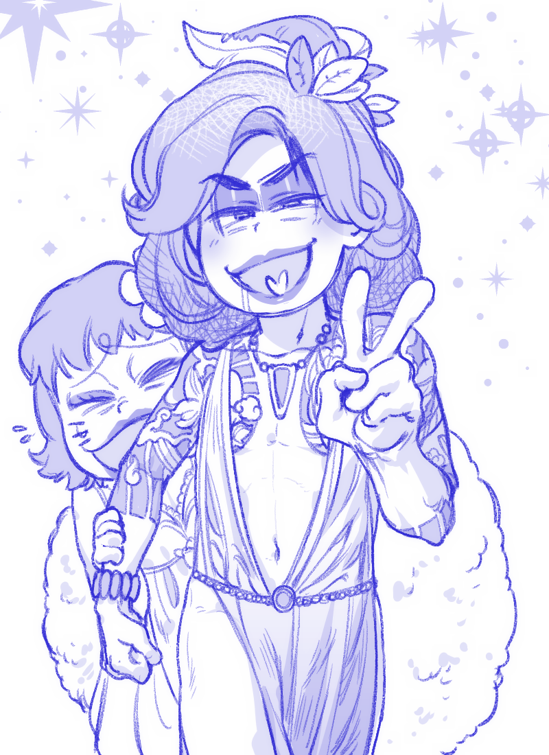 matsuno karamatsu and chibita (osomatsu and 1 more) drawn by ningenis_kuso