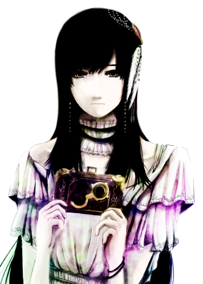 maya (fatal frame and 1 more) drawn by gauss_<bokashi