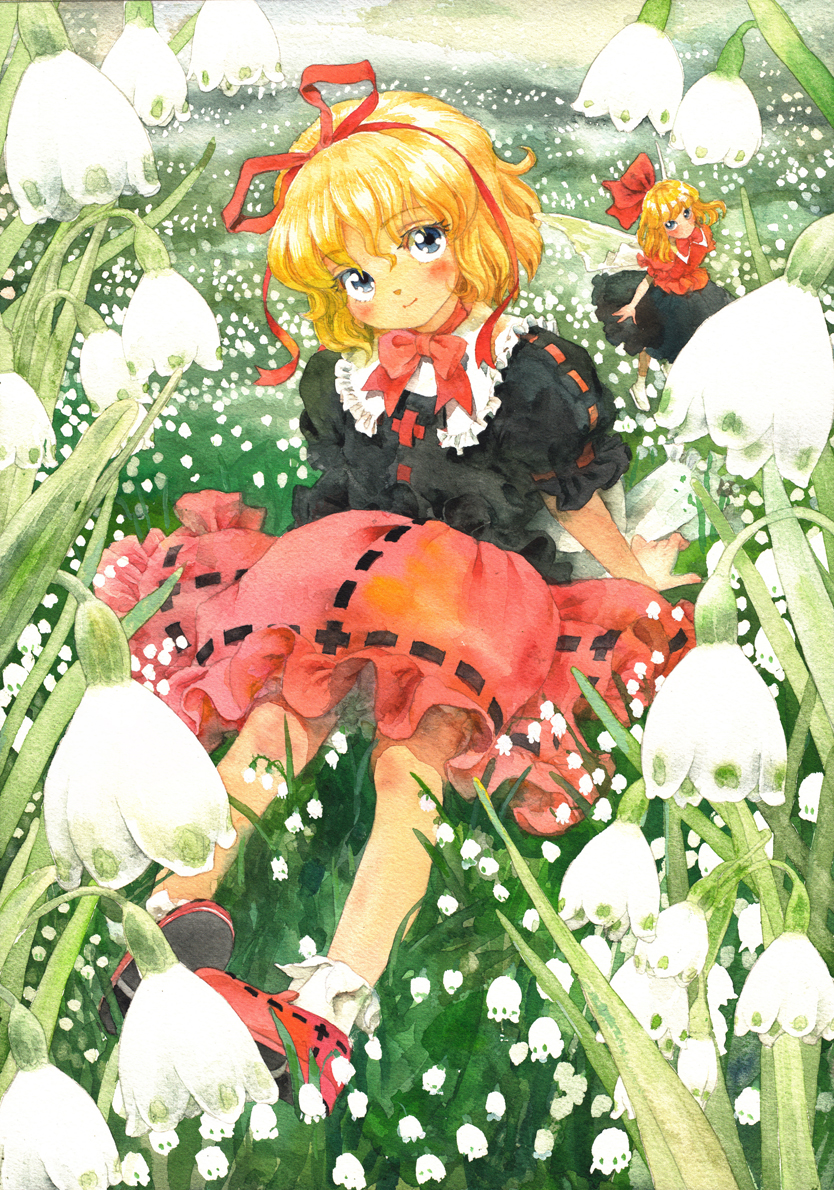 medicine melancholy and su-san (touhou) drawn by misawa_hiroshi