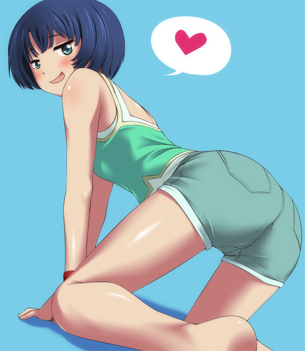 tanigawa kanna (ano natsu de matteru) drawn by digdug006