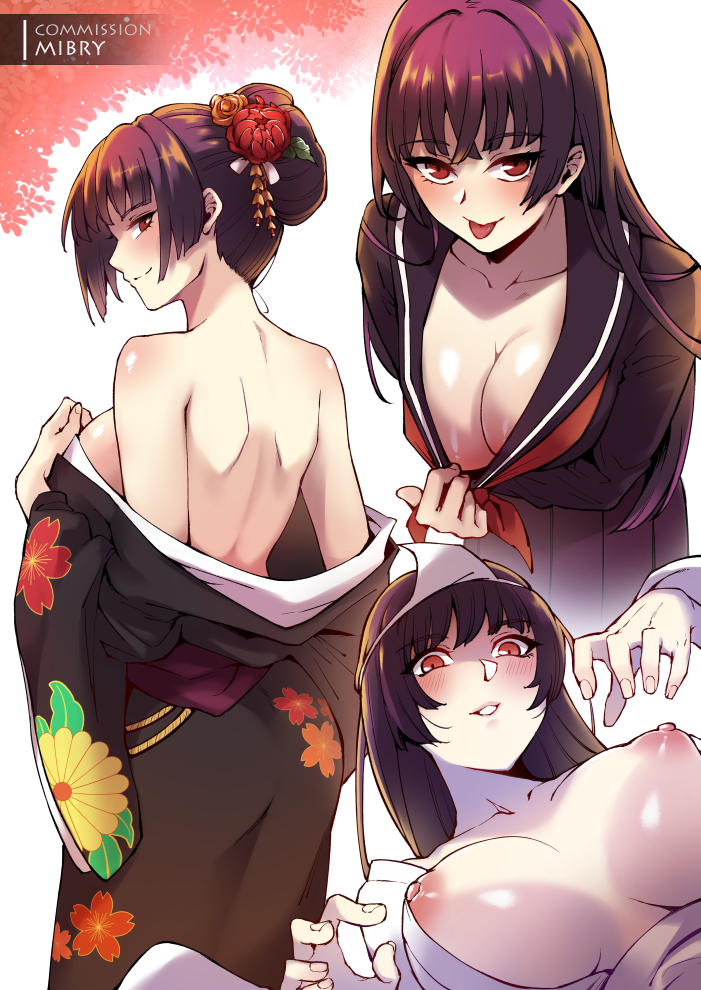 kanoe yuuko (tasogare otome x amnesia) drawn by mibry_(phrysm)