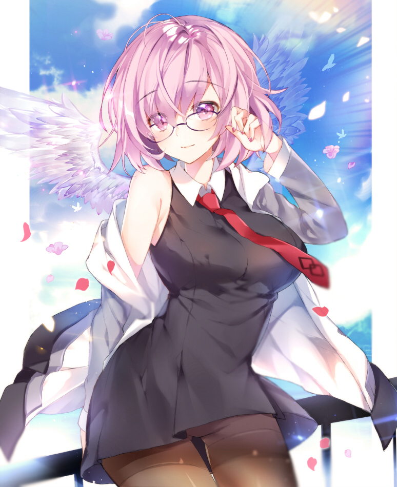 mash kyrielight (fate and 1 more) drawn by pingo