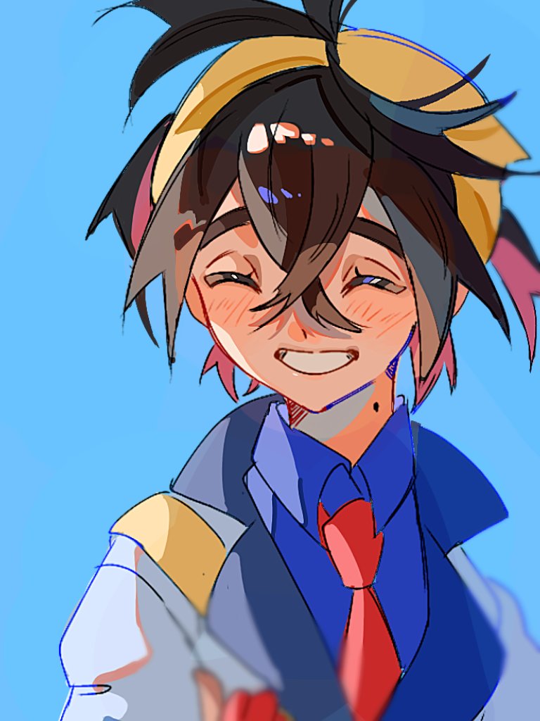 kieran (pokemon and 1 more) drawn by hami_(3hm6gebdf619771)