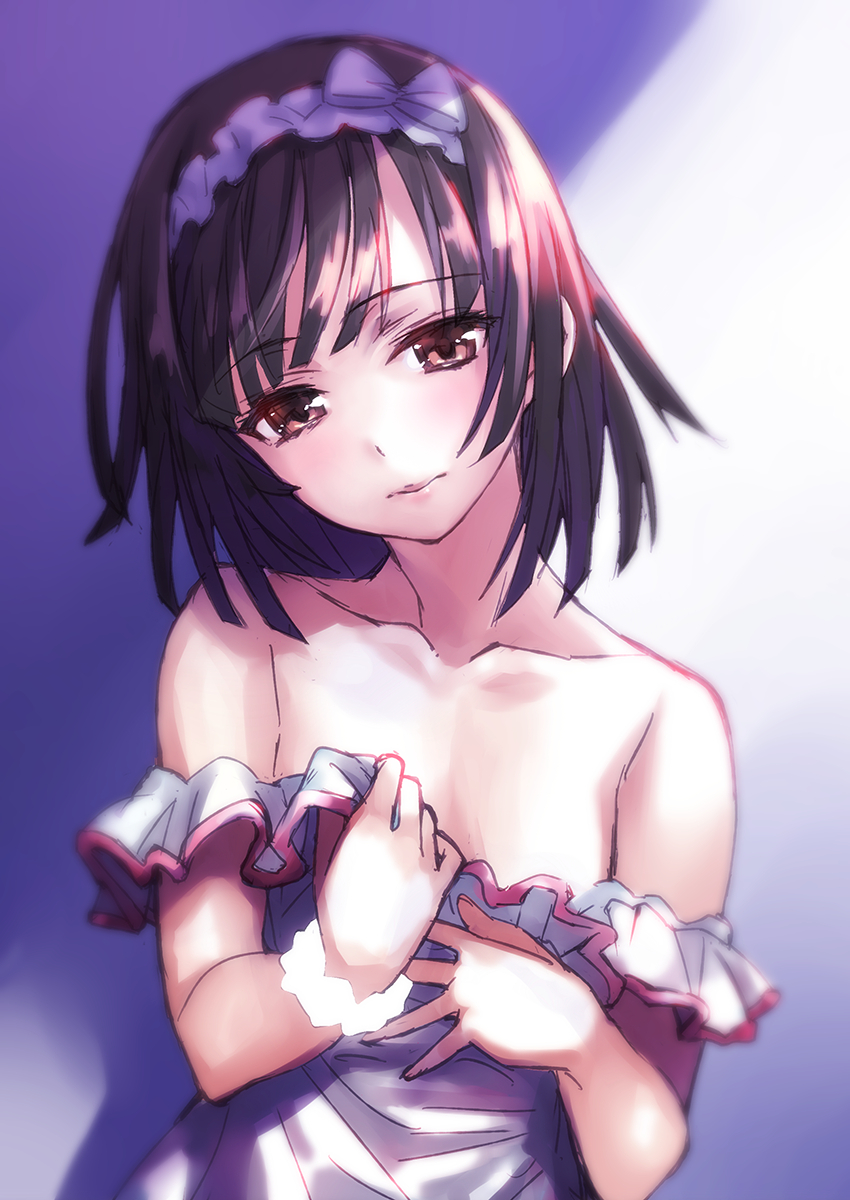 sengoku nadeko (monogatari and 1 more) drawn by matsuryuu