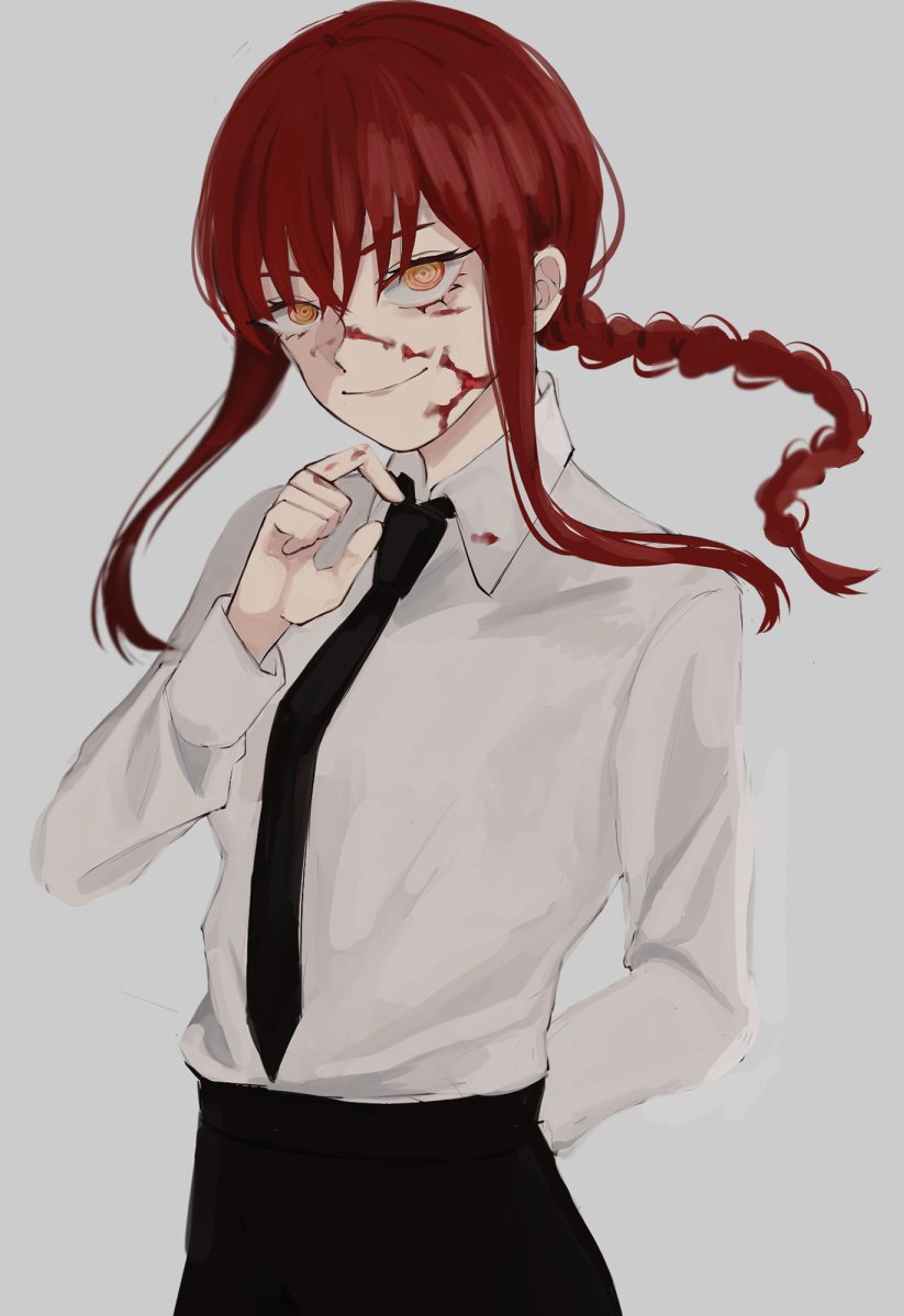 makima (chainsaw man) drawn by woruworu_61