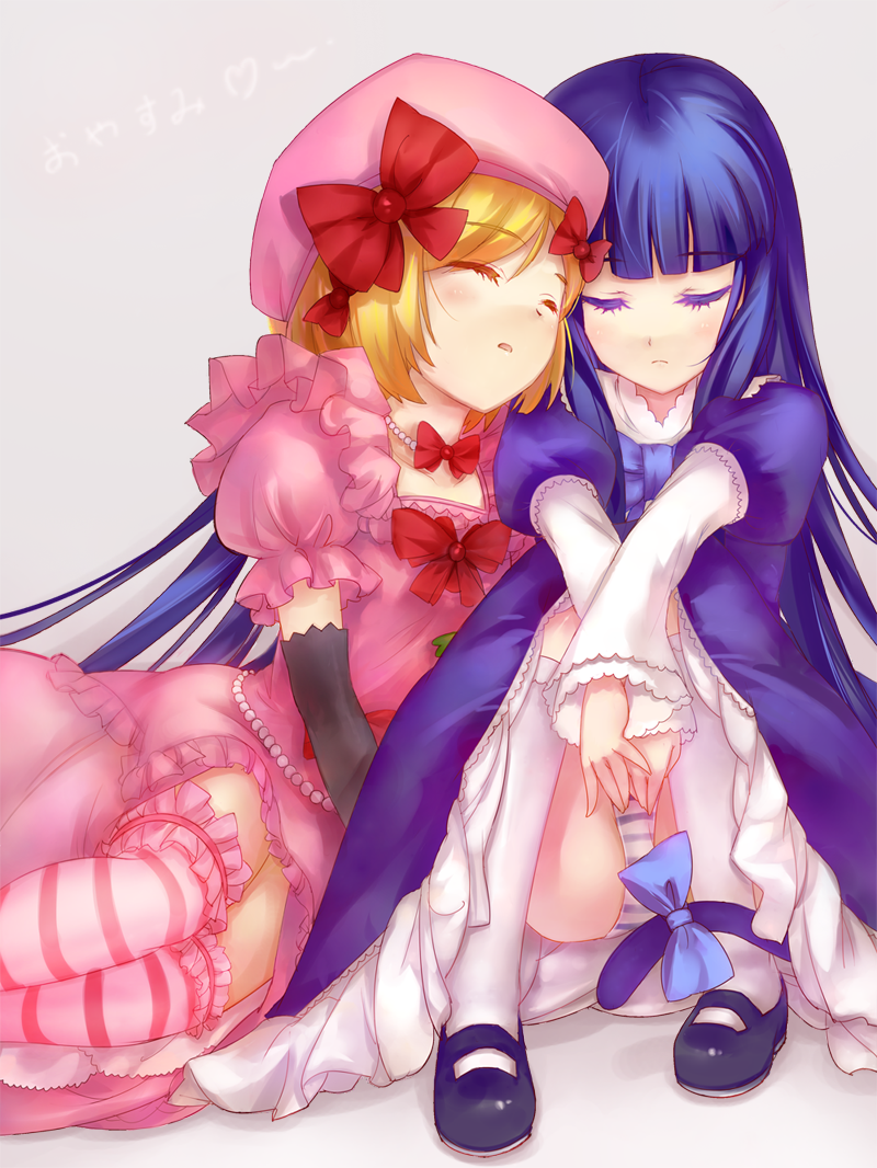 frederica bernkastel and lambdadelta (umineko no naku koro ni) drawn by s.advent