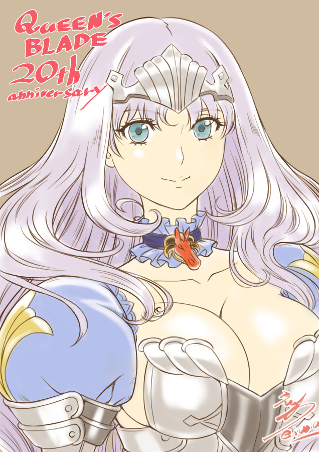 annelotte and knight princess annelotte (queen's blade and 1 more) drawn by eiwa
