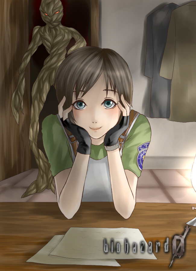 rebecca chambers (resident evil and 1 more) drawn by wasabi_(legemd)