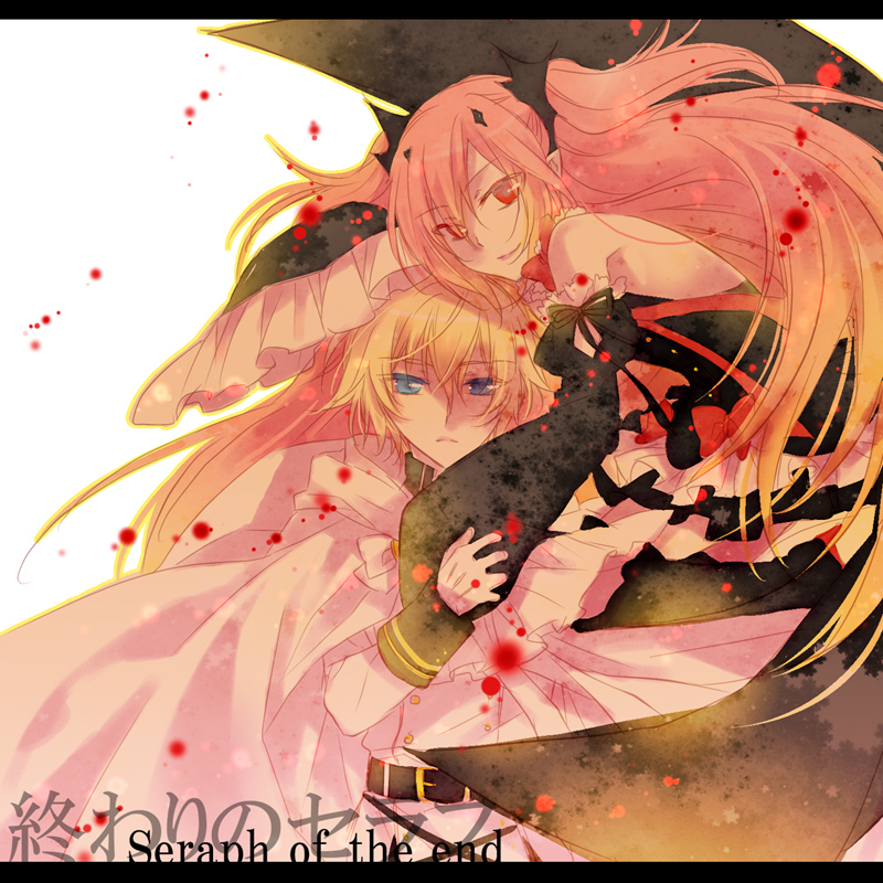 krul tepes and hyakuya mikaela (owari no seraph) drawn by gimmick-asahi
