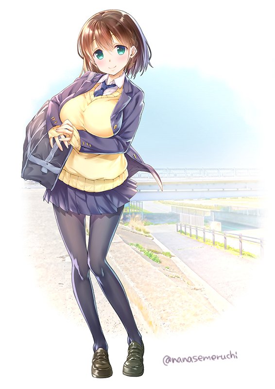 ai-chan (getsuyoubi no tawawa) drawn by nanase_meruchi
