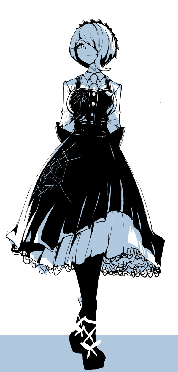 tojo kirumi (danganronpa and 1 more) drawn by enouchi_ai