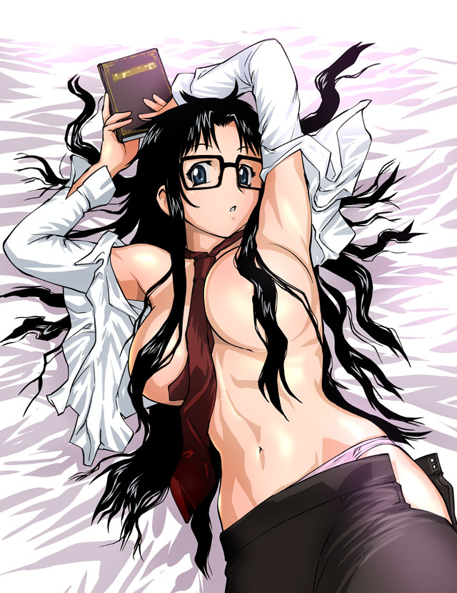 yomiko readman (read or die) drawn by ueyama_michirou