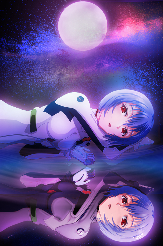 ayanami rei (neon genesis evangelion and 1 more) drawn by fe_(12141978)