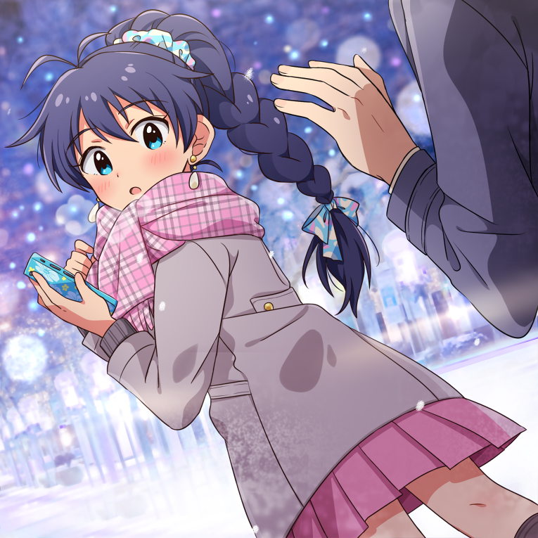 producer and ganaha hibiki (idolmaster and 2 more) drawn by hiiringu