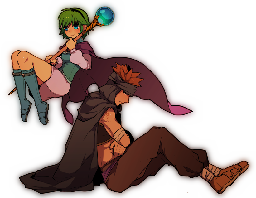 nino and jaffar (fire emblem and 1 more) drawn by mamebato