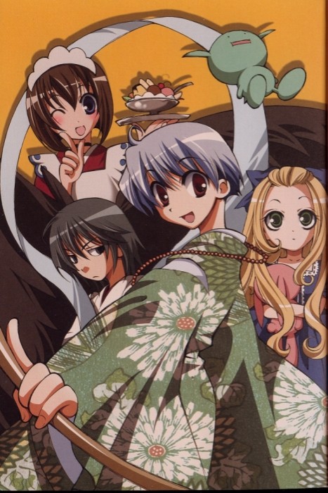 haruka, youko, ichinomiya kantarou, muu-chan, and rosalie (tactics) drawn by kinoshita_sakura