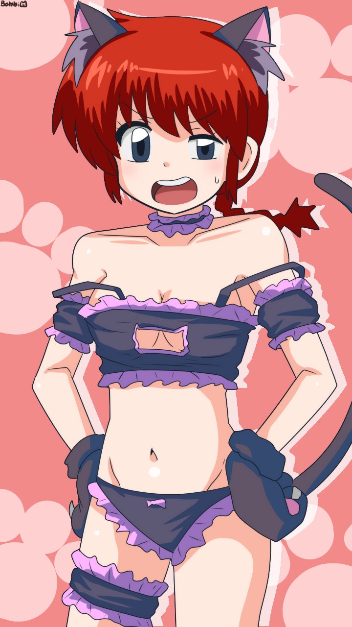 oyama mahiro and ranma-chan (onii-chan wa oshimai! and 1 more) drawn by bambi2000line