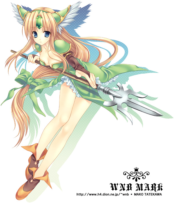 riesz (seiken densetsu and 1 more) drawn by wnb_mark