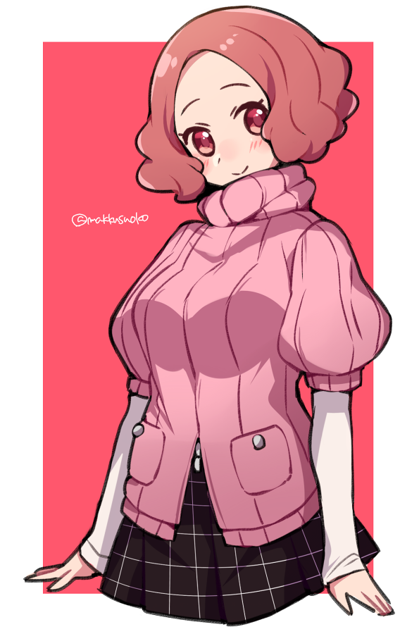 okumura haru (persona and 1 more) drawn by do_m_kaeru