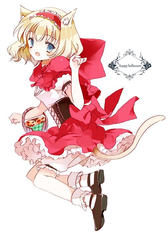 alice margatroid and little red riding hood (touhou and 1 more) drawn by cierra_(ra-bit)