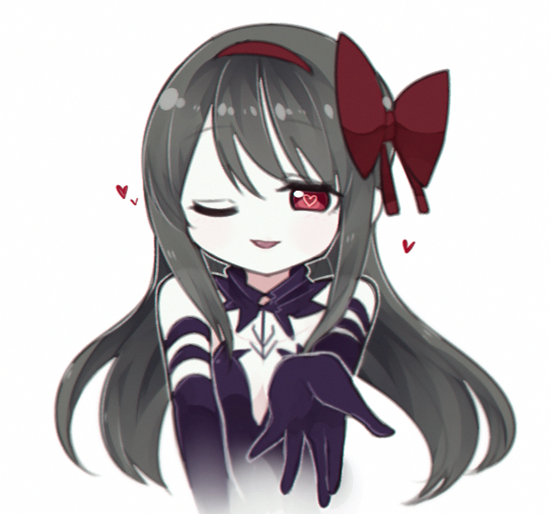 akemi homura and akuma homura (mahou shoujo madoka magica and 1 more) drawn by fc_(efushii)
