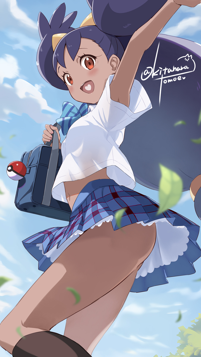 iris (pokemon and 1 more) drawn by kitahara_tomoe_(kitahara_koubou)