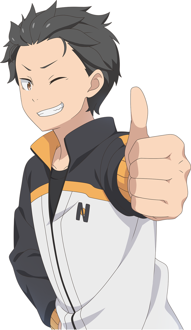 natsuki subaru (re:zero kara hajimeru isekai seikatsu and 1 more)