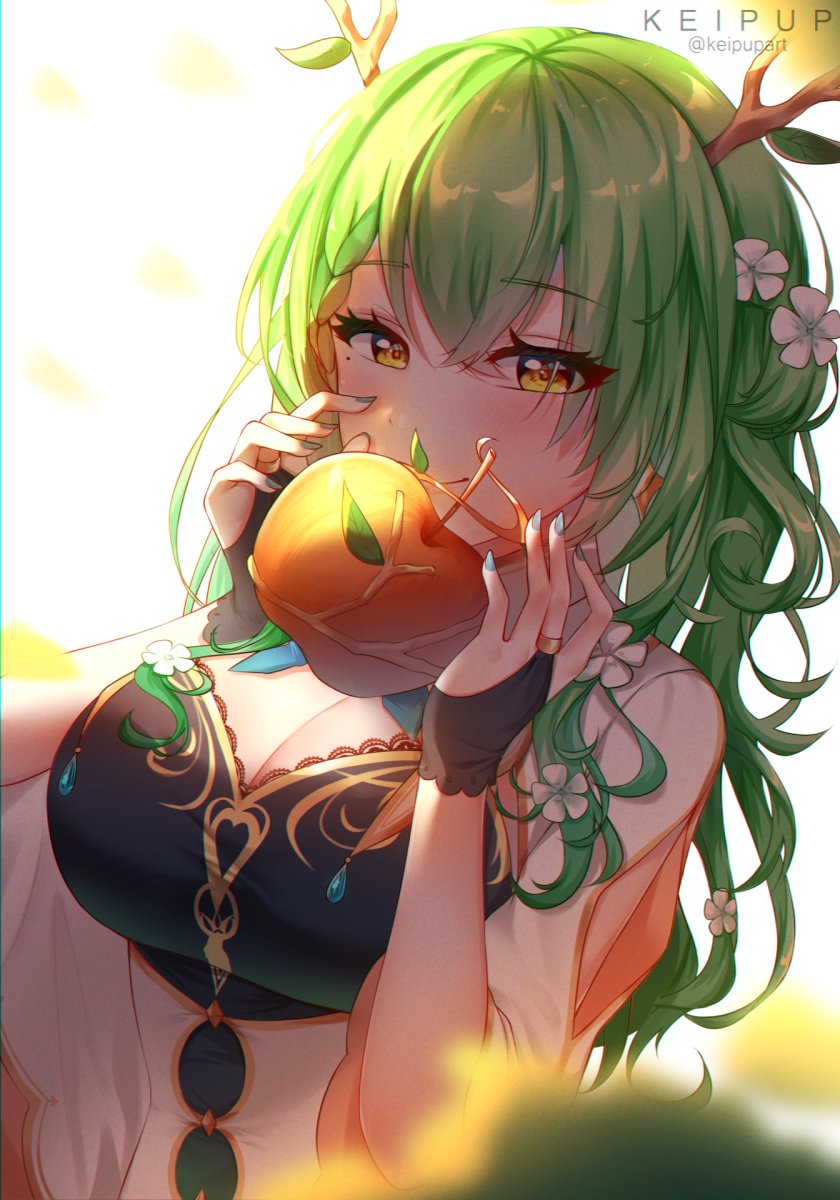 ceres fauna (hololive and 1 more) drawn by keipup